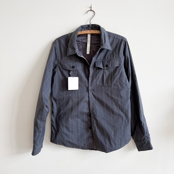 New! LULULEMON • 180 Reversible Shirt Jack in Dark Slate - Picture 4 of 15